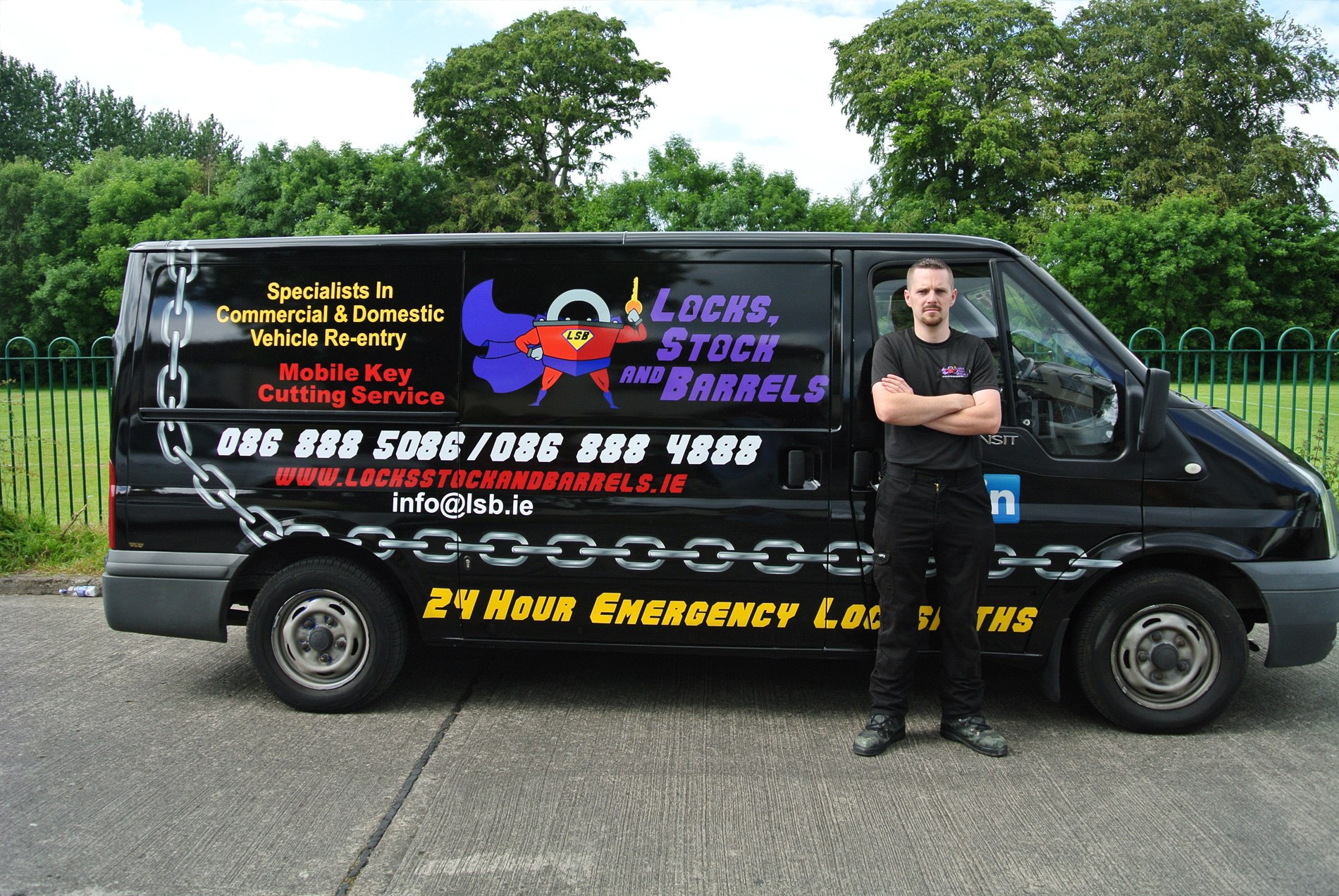 locksmith-dublin-with-van