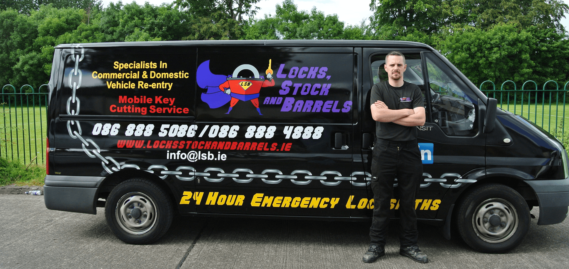 emergency locksmith | dublin-locksmith-van